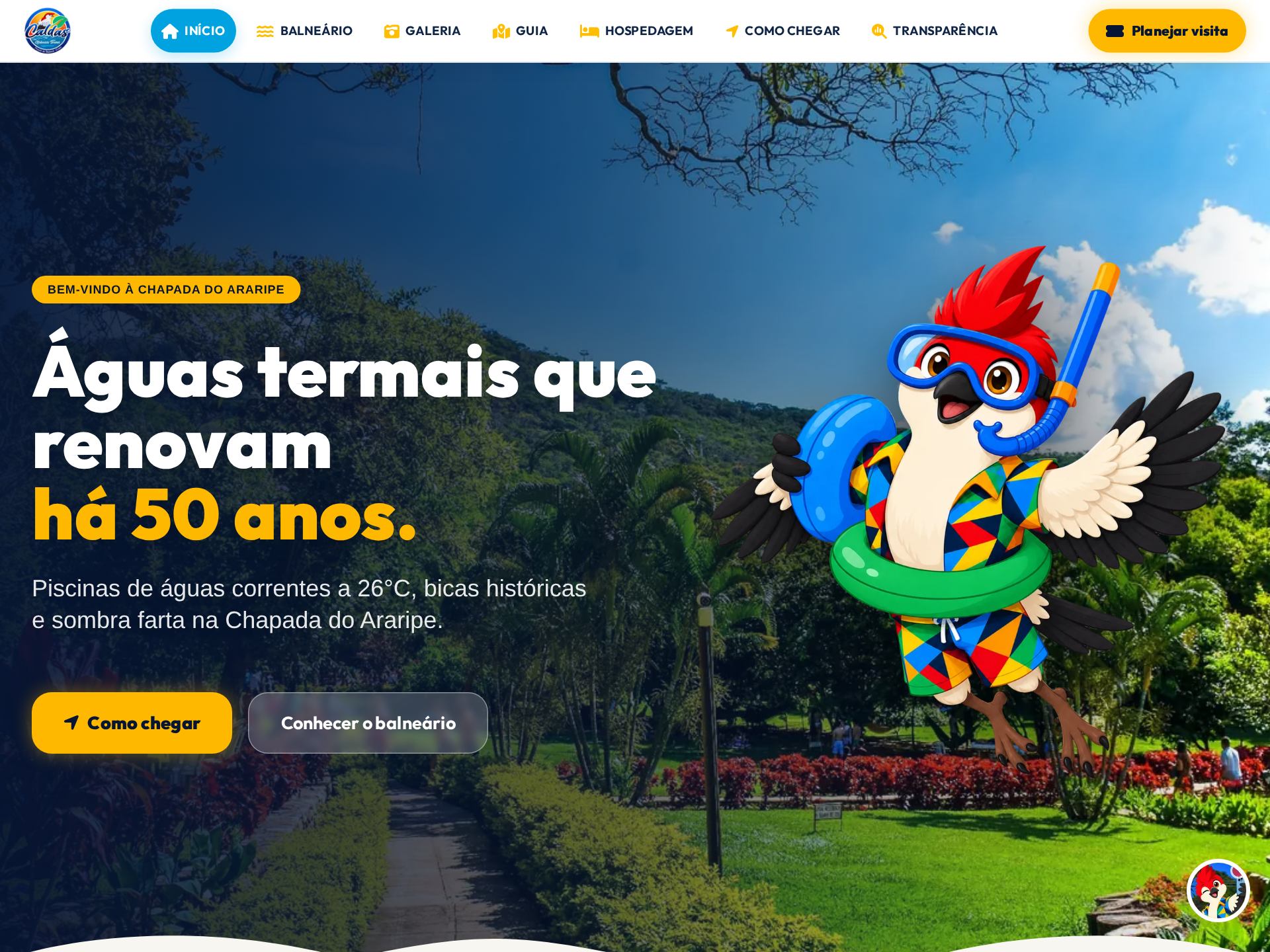 Site Balneário do Caldas