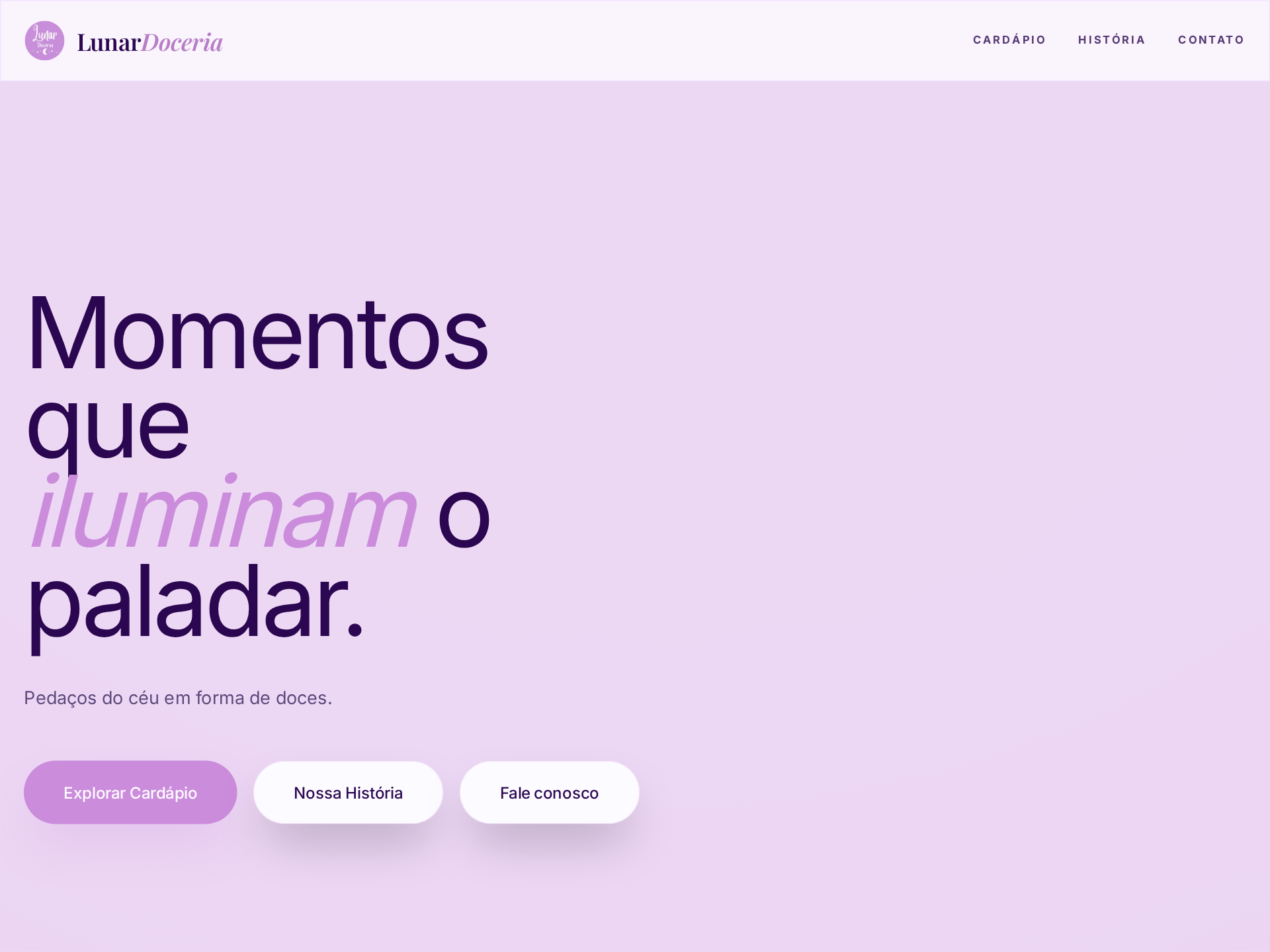 Site Lunar Doceria